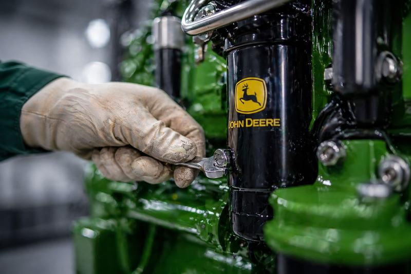 Campaña CRC: trabajo de precisión sobre un componente John Deere